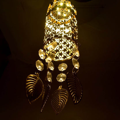 Fancy Large Golden Jhoomer For Home Decoration - infinityexculsivestore.com