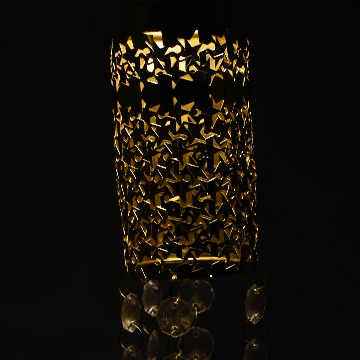 Fancy Large Golden Jhoomer For Home Decoration - infinityexculsivestore.com