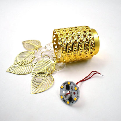 Fancy Small Golden Jhoomer For Home Decoration - infinityexculsivestore.com