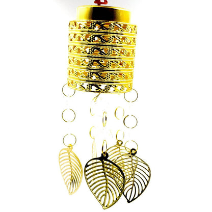 Fancy Small Golden Jhoomer For Home Decoration - infinityexculsivestore.com