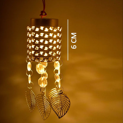 Fancy Small Golden Jhoomer For Home Decoration - infinityexculsivestore.com
