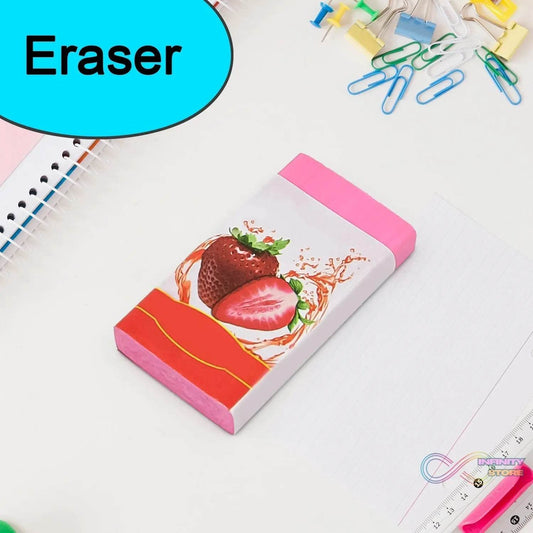 Fancy & Stylish Eraser (1 Pc / Mix Design) - infinityexculsivestore.com