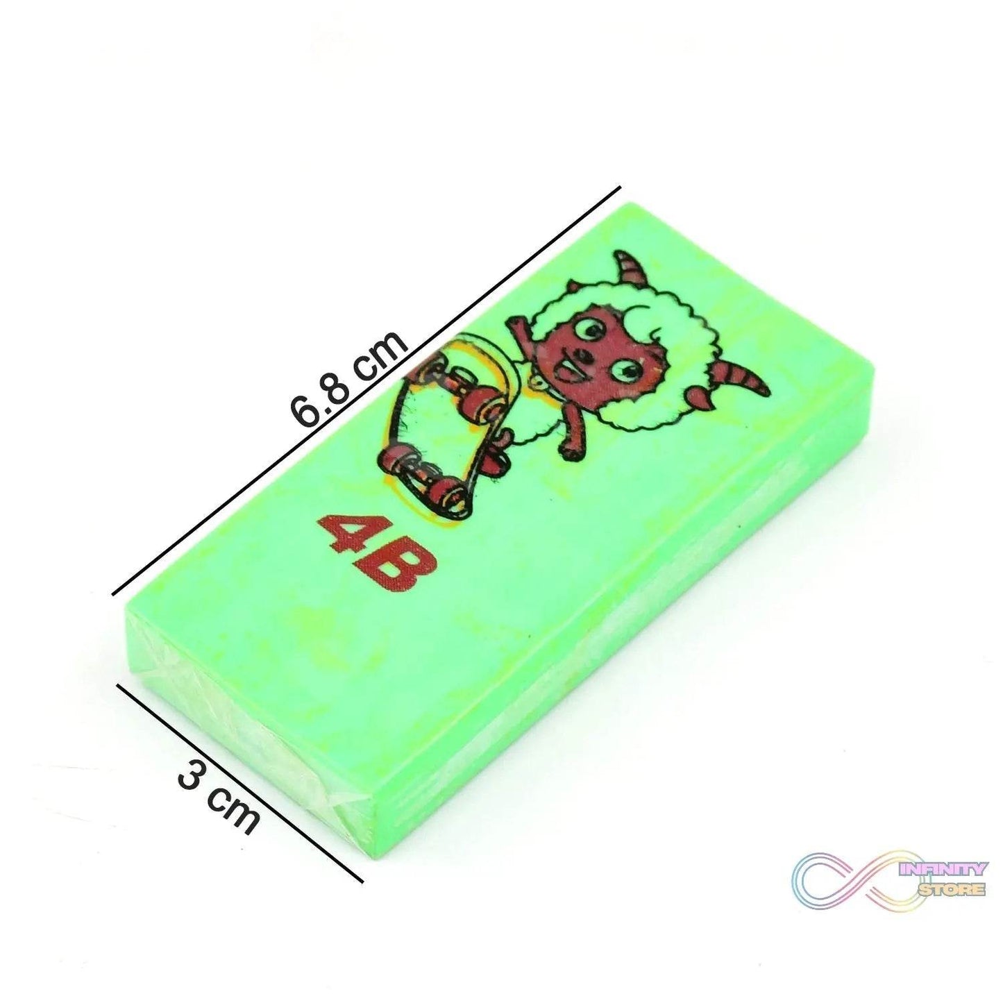 Fancy & Stylish Eraser (1 Pc / Mix Design) - infinityexculsivestore.com