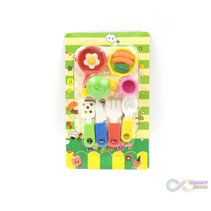 Fancy & Stylish Mini Erasers for Kids (8 Pc Set) - Fun Designs, Party Favors - infinityexculsivestore.com