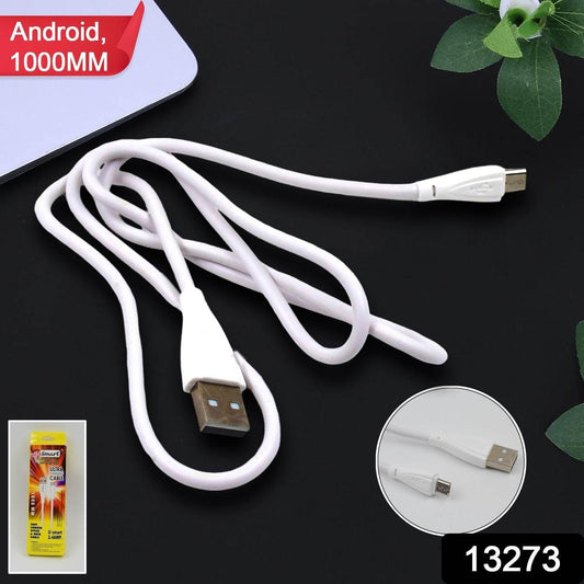 Fast Charging For Android & Data Transfer, Long Micro Cable (1000 Mm) - infinityexculsivestore.com