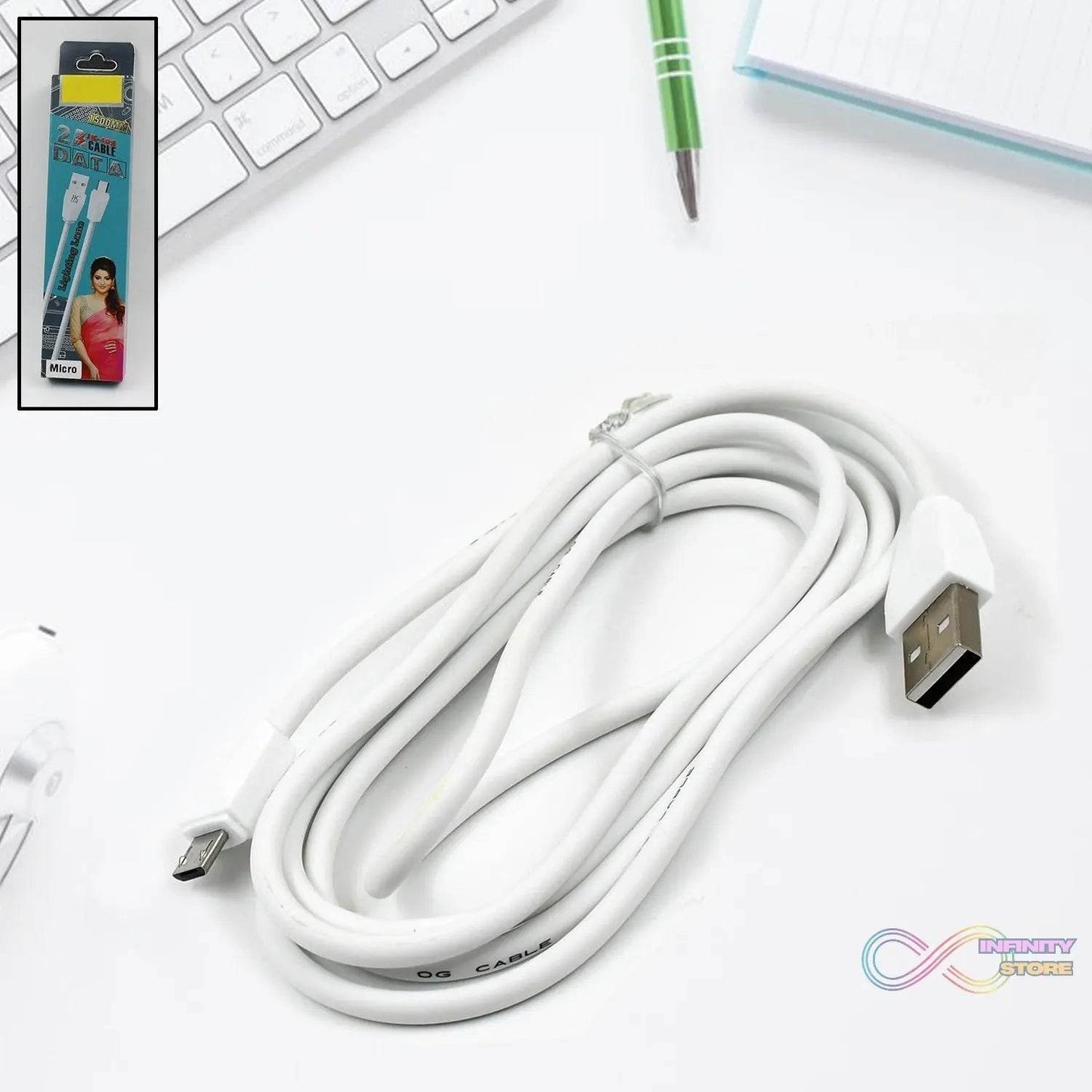 Fast Charging for android, Micro Cable (1500 mm) - infinityexculsivestore.com