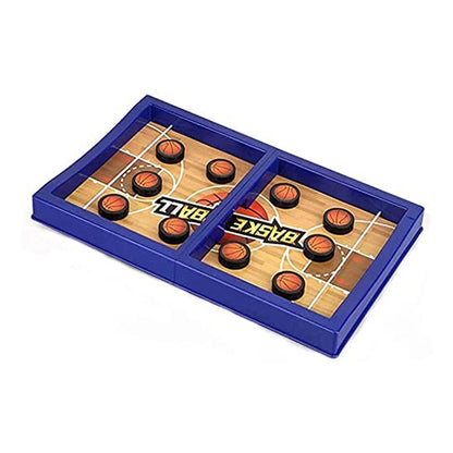 Fast Sling Basketball Puck Game Paced Table Desktop Battle Ice Hockey Game for Adults and Kids Parent-Child Winner Board Games Interactive Toy, Desktop Table Game - infinityexculsivestore.com