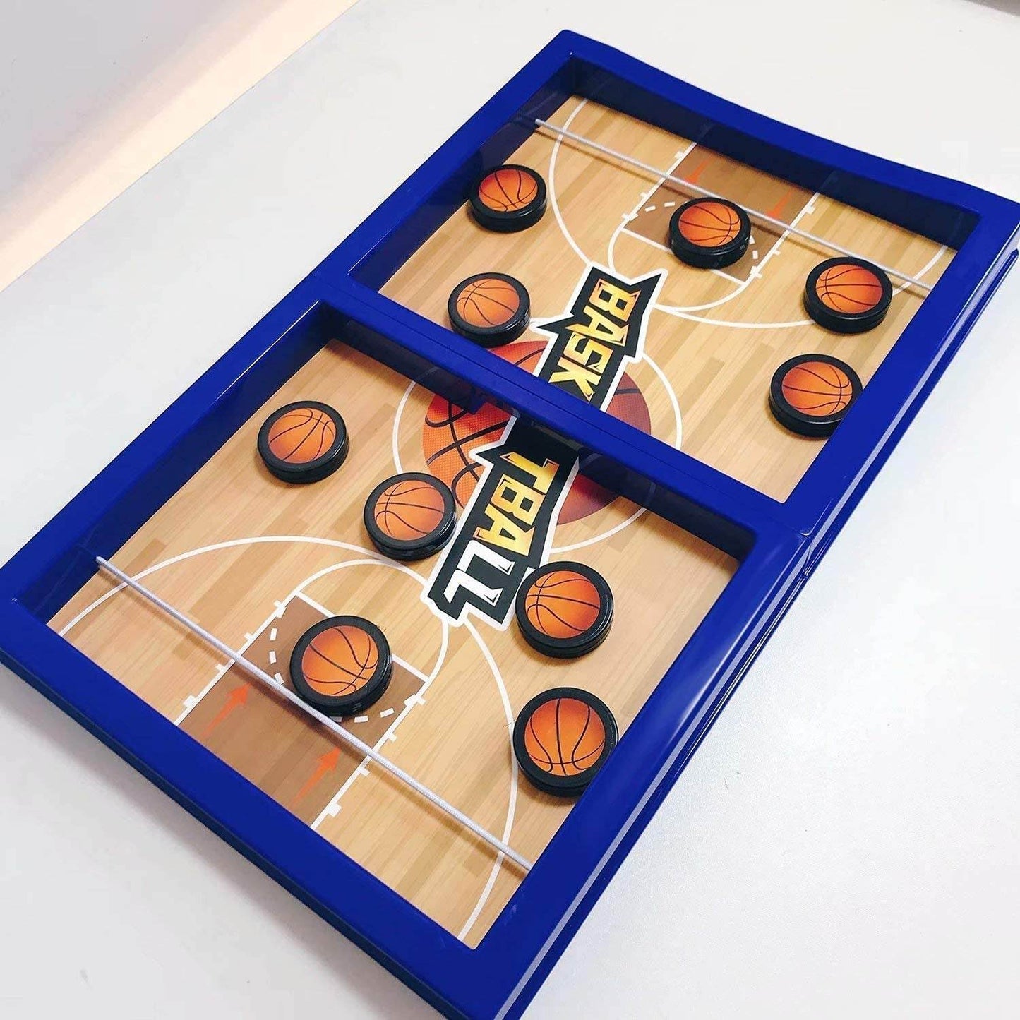 Fast Sling Basketball Puck Game Paced Table Desktop Battle Ice Hockey Game for Adults and Kids Parent-Child Winner Board Games Interactive Toy, Desktop Table Game - infinityexculsivestore.com