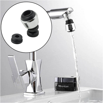 Faucet Bubbler, Faucet Aerator, Water Filter 360° Sink Use for Kitchen, Bathroom, Home Use, High Pressure Power Spray, Plating, for Kitchen Bathroom (1 Pc) - infinityexculsivestore.com
