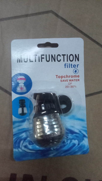 Faucet Bubbler, Faucet Aerator, Water Filter 360° Sink Use for Kitchen, Bathroom, Home Use, High Pressure Power Spray, Plating, for Kitchen Bathroom (1 Pc) - infinityexculsivestore.com