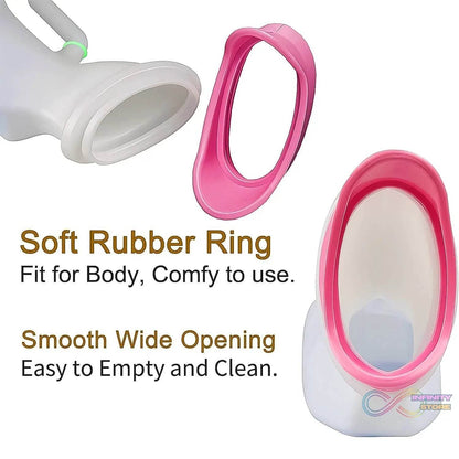 Female Potty Urinal Urine Collection Can Bedpans (1 Pc / 1000 ML) - infinityexculsivestore.com