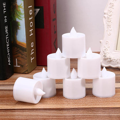 Festival Decorative - LED Tealight Candles | Battery Operated Candle Ideal for Party, Wedding, Birthday, Gifts (24pc) ( Diya , Divo , Diva , Deepak , Jyoti , - infinityexculsivestore.com