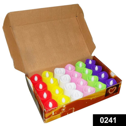 Festival Decorative - LED Tealight Candles (Multi Color) - infinityexculsivestore.com