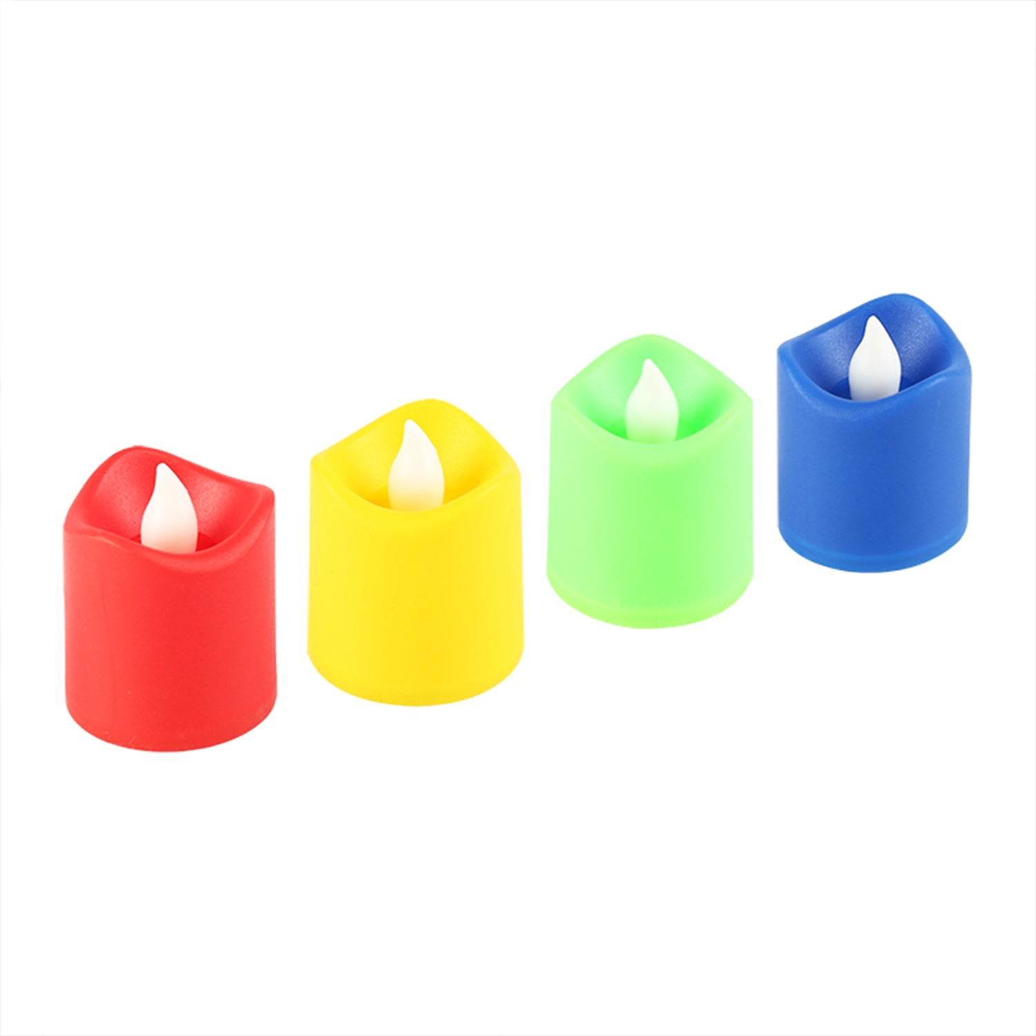 Festival Decorative - LED Tealight Candles (Multi Color) - infinityexculsivestore.com