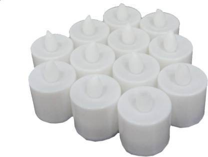 Festival Decorative - LED Tealight Candles (White, 24 Pcs) - infinityexculsivestore.com