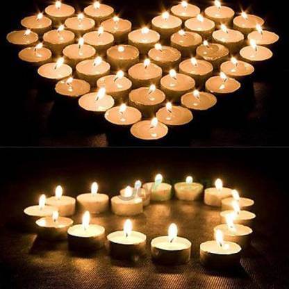 Festival Decorative - LED Tealight Candles (White, 24 Pcs) - infinityexculsivestore.com