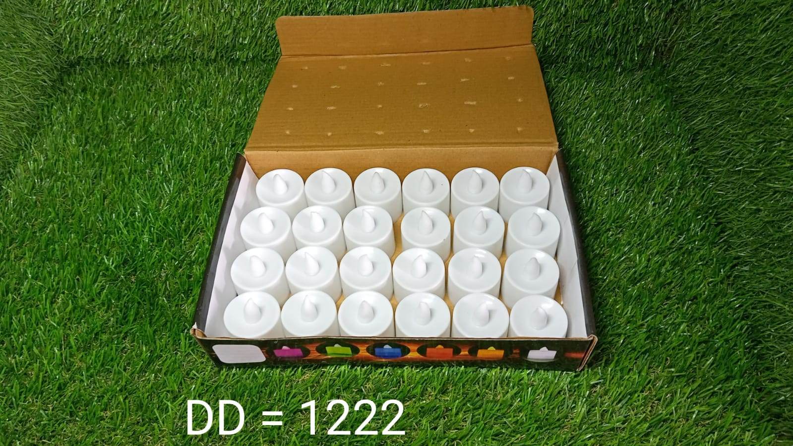 Festival Decorative - LED Tealight Candles (White, 24 Pcs) - infinityexculsivestore.com