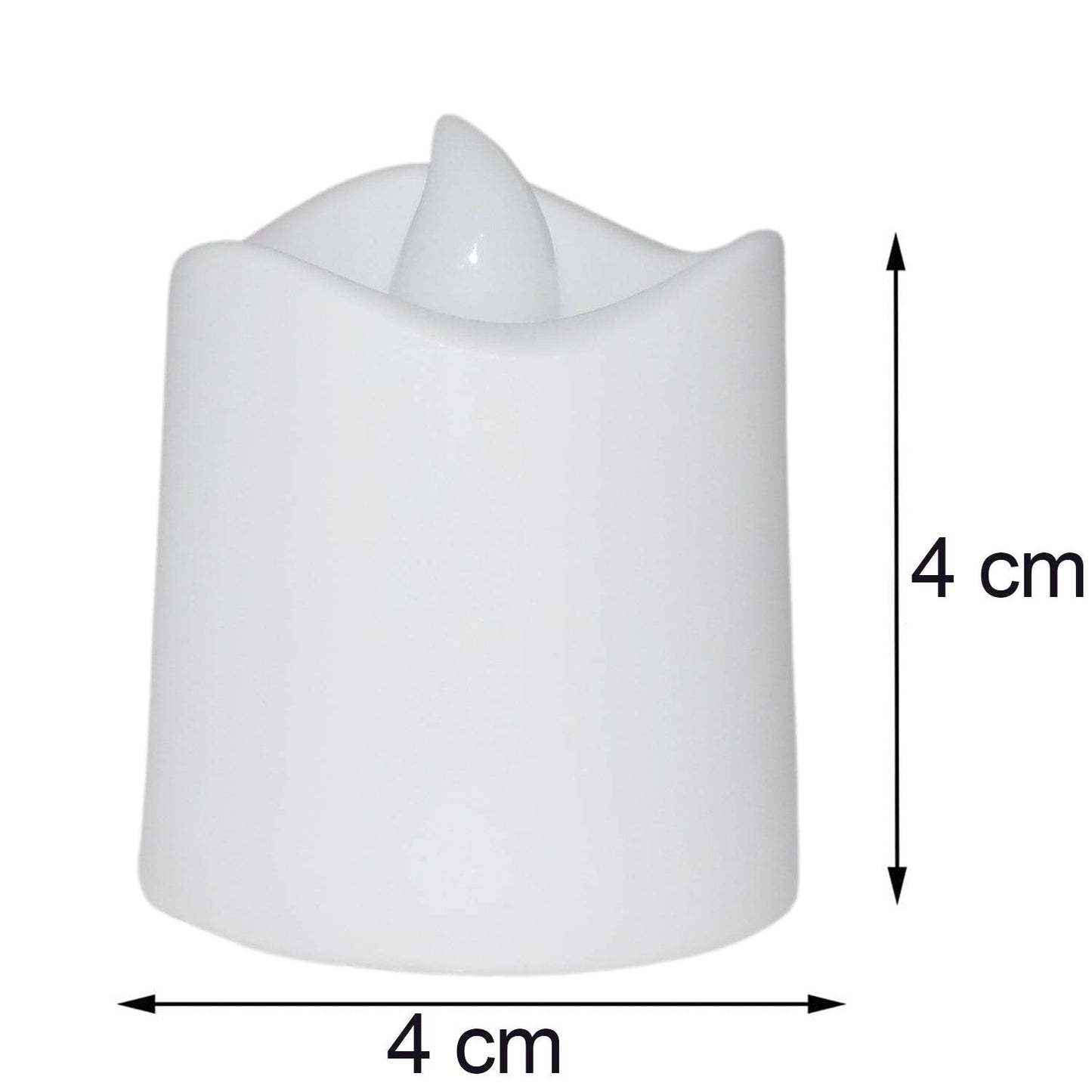 Festival Decorative - LED Tealight Candles (White, 24 Pcs) - infinityexculsivestore.com