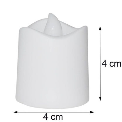 Festival Decorative - LED Tealight Candles (White, 24 Pcs) - infinityexculsivestore.com