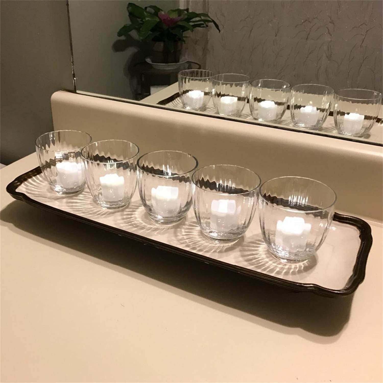 Festival Decorative - LED Tealight Candles (White, 24 Pcs) - infinityexculsivestore.com