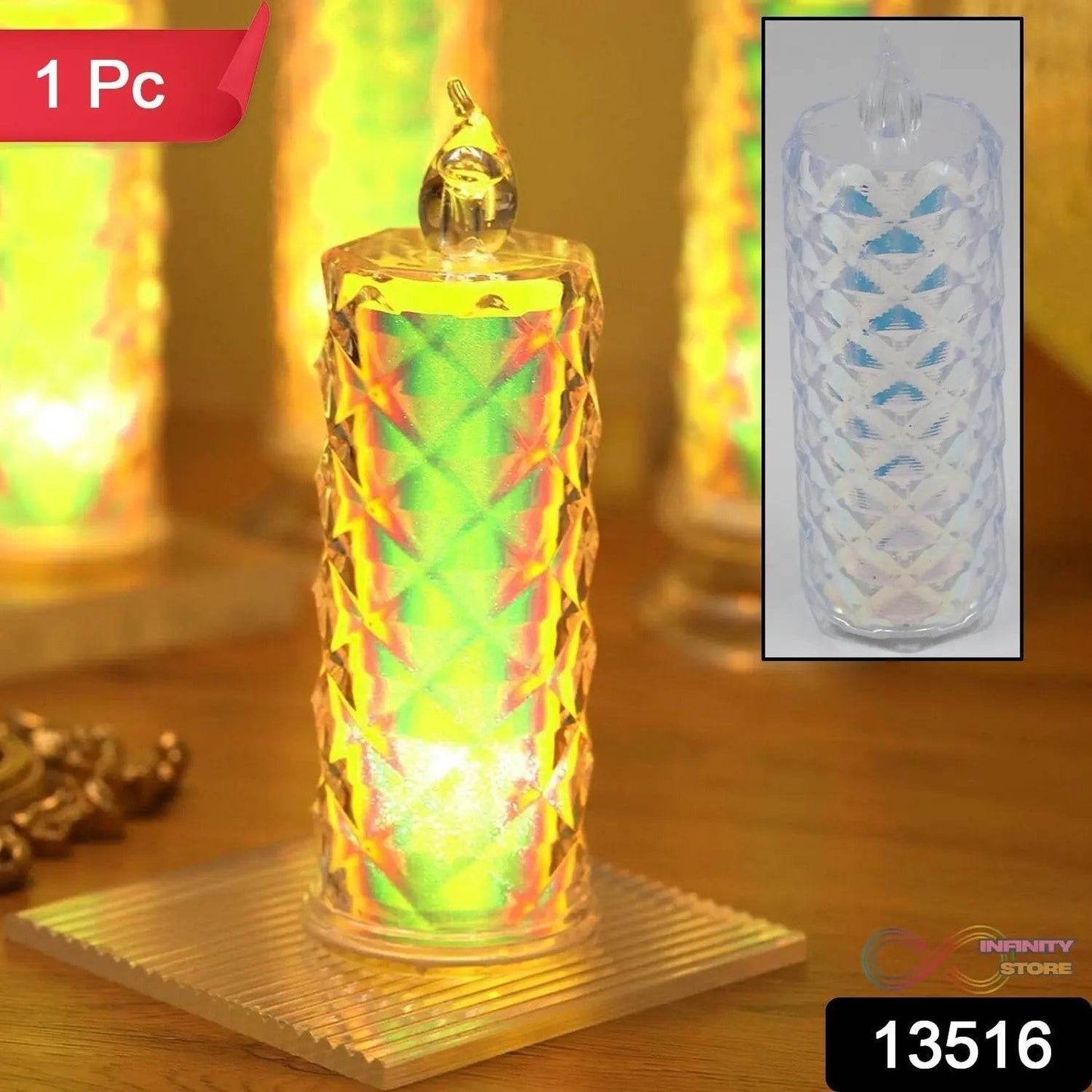 Festive Lighting for Any Occasion: 1 Pack LED Tealight Candles - infinityexculsivestore.com