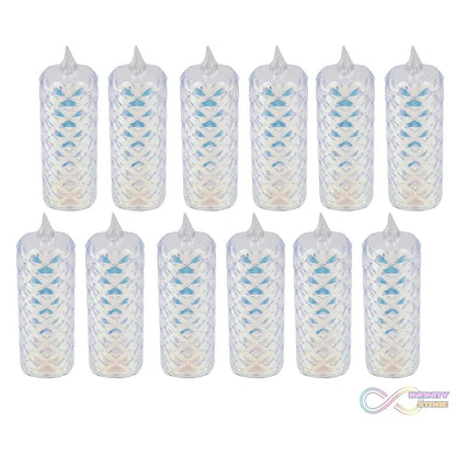 Festive Lighting for Any Occasion: 12 Pack LED Tealight Candles - infinityexculsivestore.com