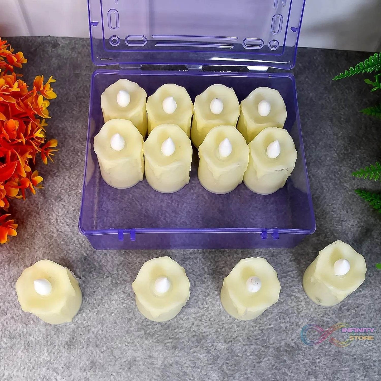 Festive Lighting for Any Occasion: 12 pcs LED Candles - infinityexculsivestore.com