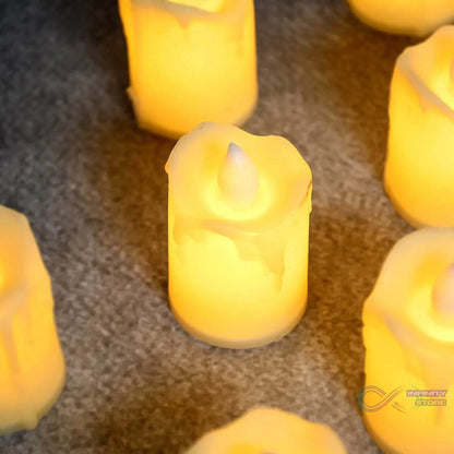 Festive Lighting for Any Occasion: 12 pcs LED Candles - infinityexculsivestore.com