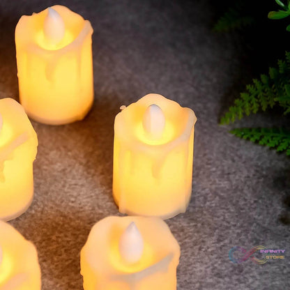 Festive Lighting for Any Occasion: 12 pcs LED Candles - infinityexculsivestore.com