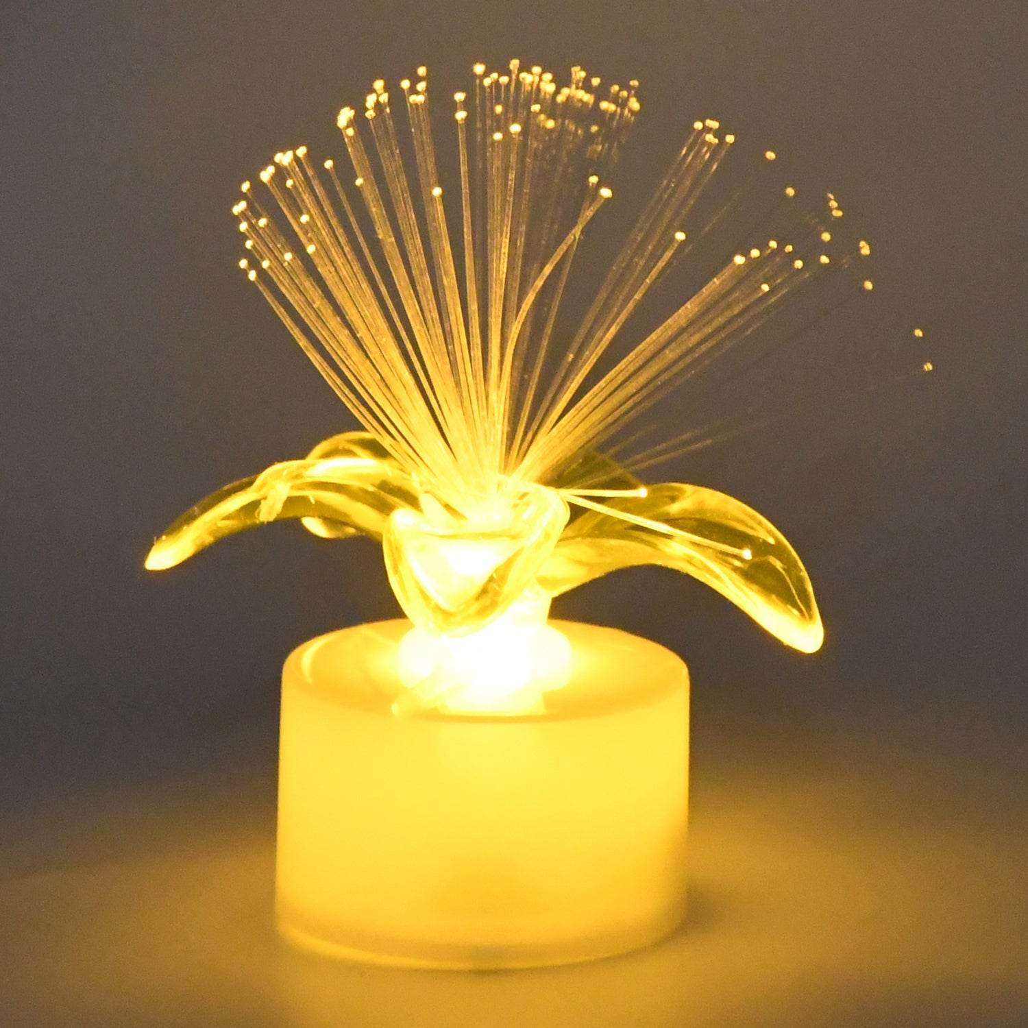Fiber Optic Light, Mini Color Change LED Table Centerpieces, Light Up Candle - Pack of 12 - infinityexculsivestore.com