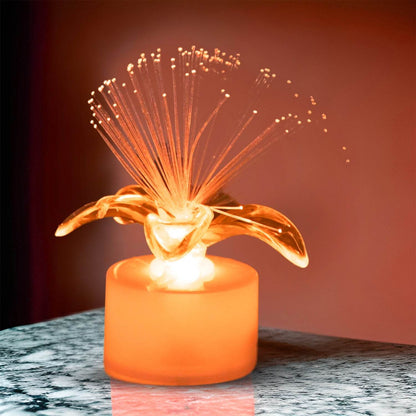 Fiber Optic Light, Mini Color Change LED Table Centerpieces, Light Up Candle - Pack of 12 - infinityexculsivestore.com