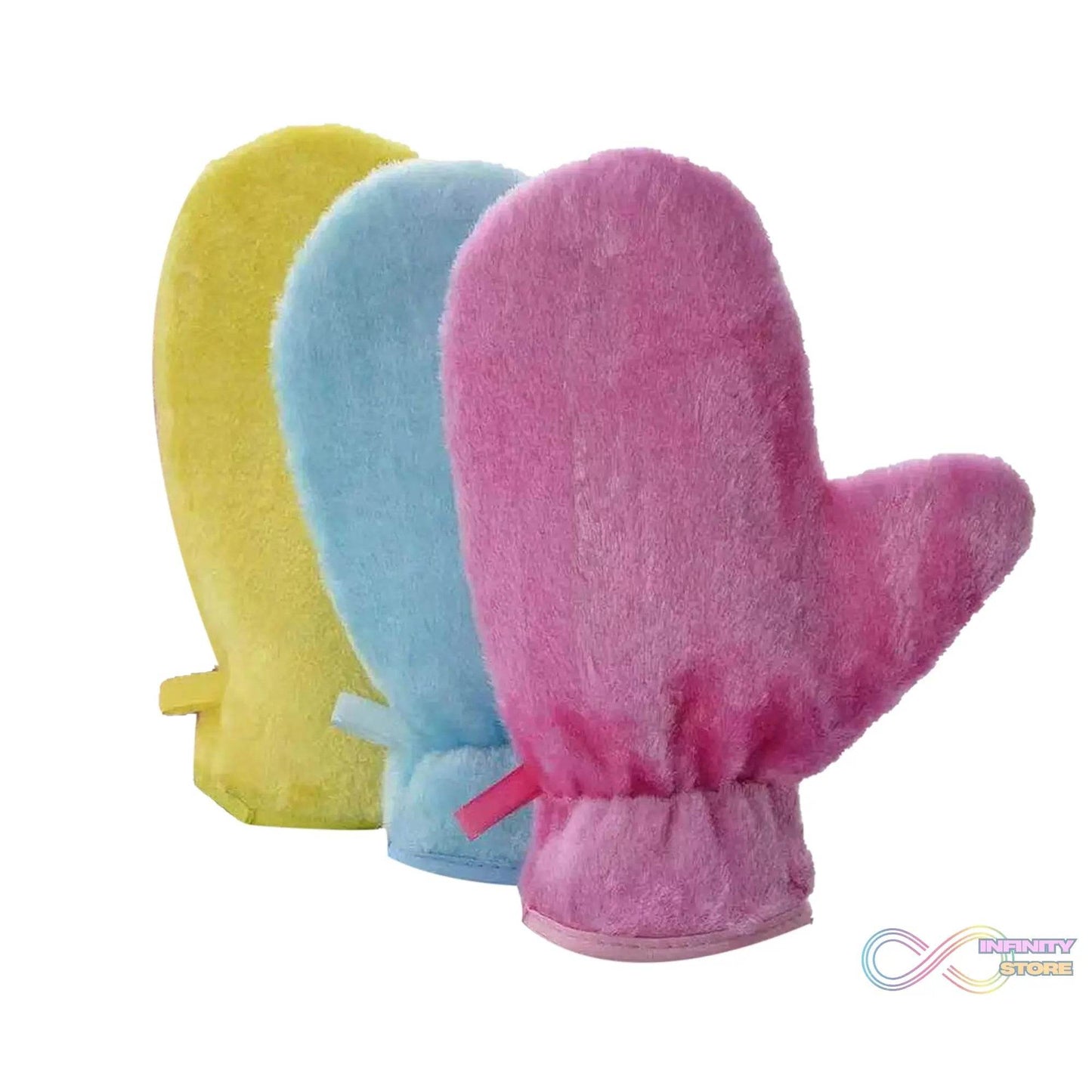 Fiber Reusable Multipurpose Dishwashing Gloves Household Kitchen ( 1 pc ) - infinityexculsivestore.com