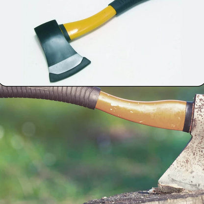 Fiberglas's Body Rubberised Handle Wood Cutting Axe - infinityexculsivestore.com