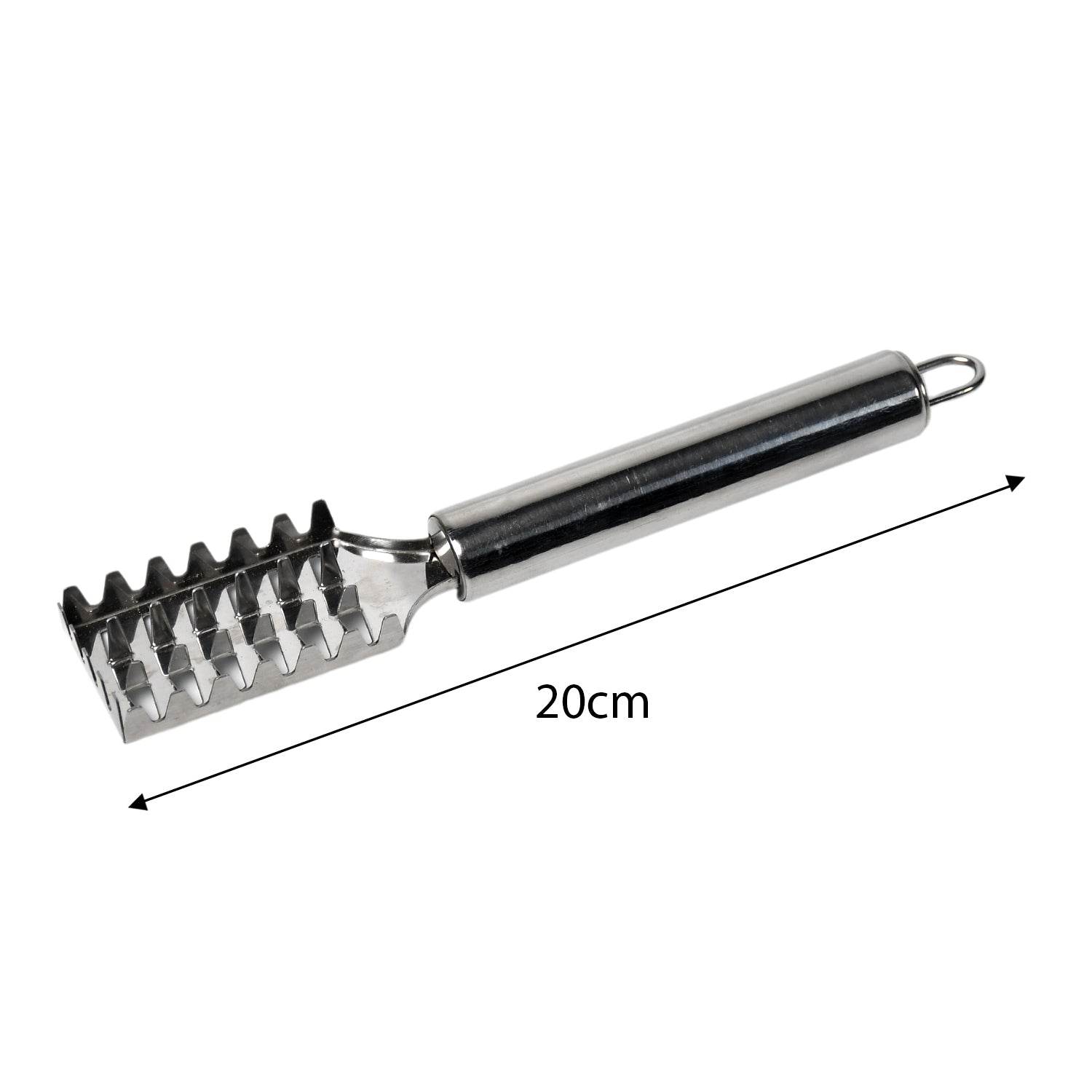 Fish Scale Remover Scraper Stainless Steel Fish Cutting Tools Sawtooth Easily Remove Fish Scales-Cleaning Brush Scraper Kitchen Tool- - infinityexculsivestore.com