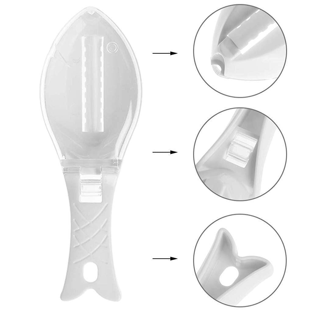 Fish Scale Scraper Skin Peeler Fish Tools Kitchen Gadget - infinityexculsivestore.com