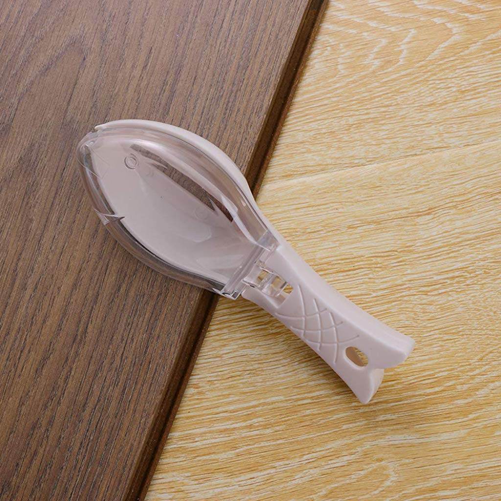 Fish Scale Scraper Skin Peeler Fish Tools Kitchen Gadget - infinityexculsivestore.com