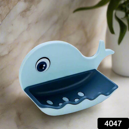 Fish Shape Double Layer Adhesive Waterproof Wall Mounted Soap Bar Holder Stand Rack for Bathroom Shower Wall Kitchen - infinityexculsivestore.com