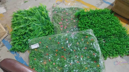 Fish Tank Aquatic Plants Fish Tank Square Artificial Grass Artificial Aquarium (60×40 Cm / Mix Design / 1 Pc) - infinityexculsivestore.com