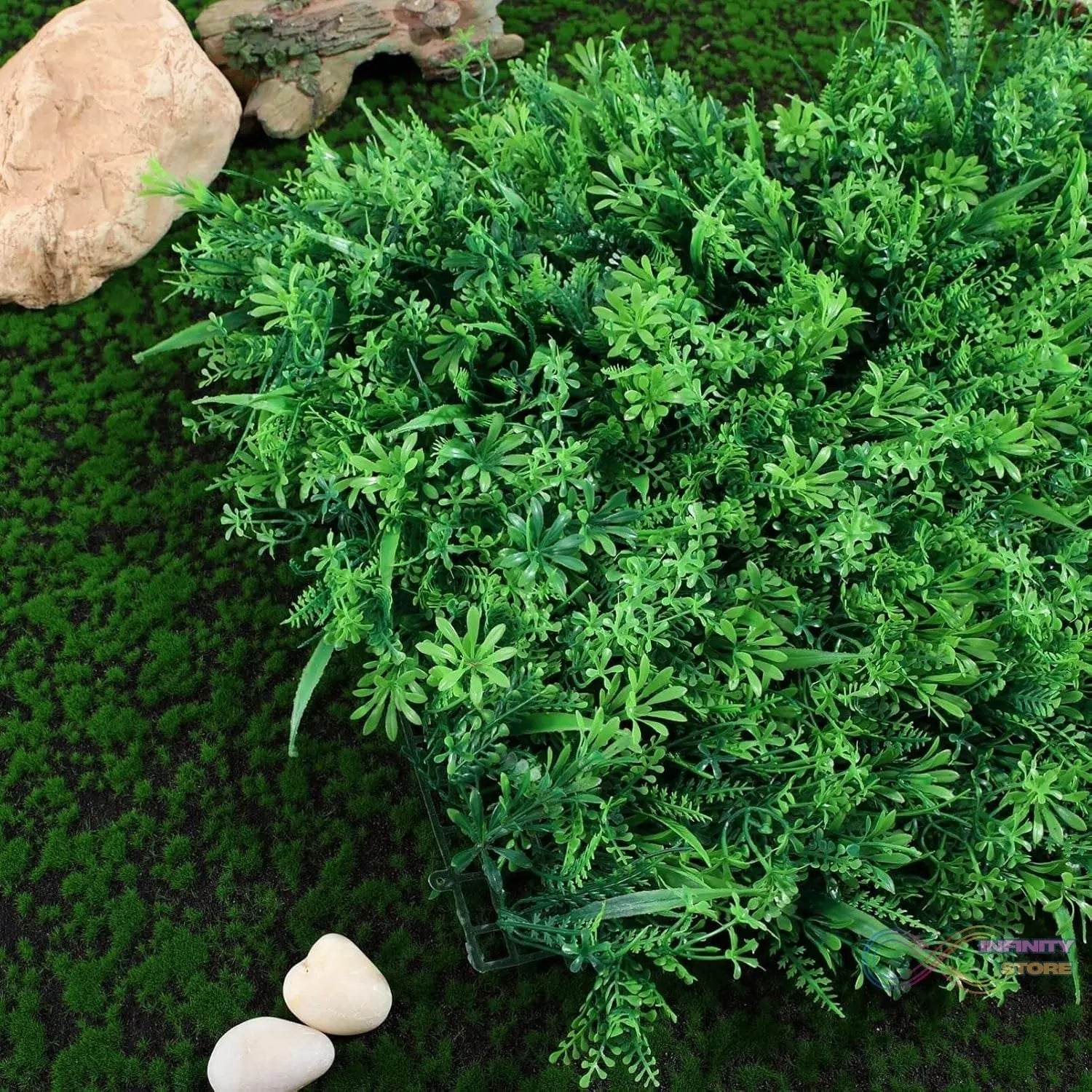 Fish Tank Aquatic Plants Fish Tank Square Artificial Grass Artificial Aquarium (60×40 Cm / Mix Design / 1 Pc) - infinityexculsivestore.com
