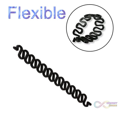 Fishbone Bun Maker widely used by women’s for making their hair looks like a fish tail and all and it used in many kinds of places like household, parlours etc. - infinityexculsivestore.com