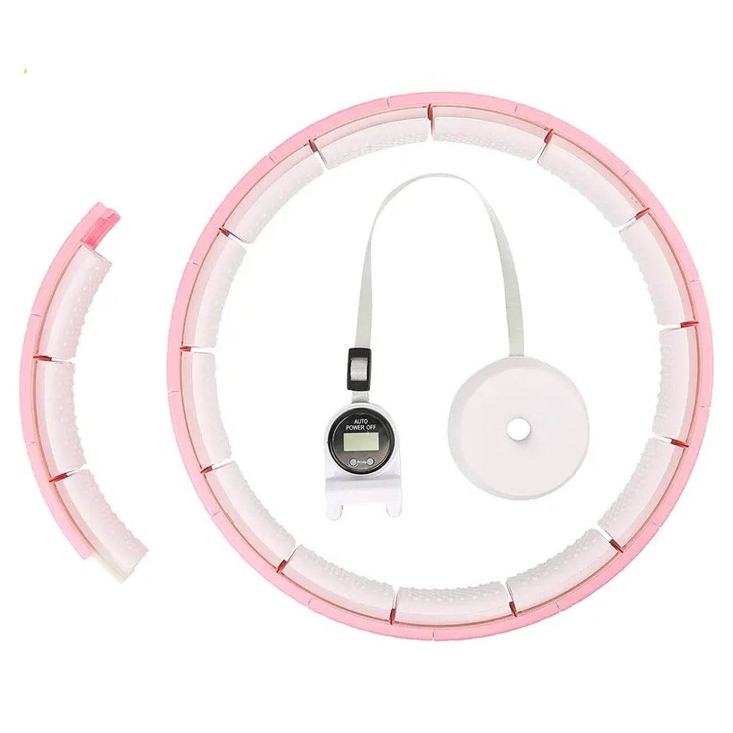 Fitness Adjustable Detachable Fitness Hula Hoop Ring Smart Round Count & Weight Loss Gym Equipment Exercise Smart Hula Hoops - infinityexculsivestore.com