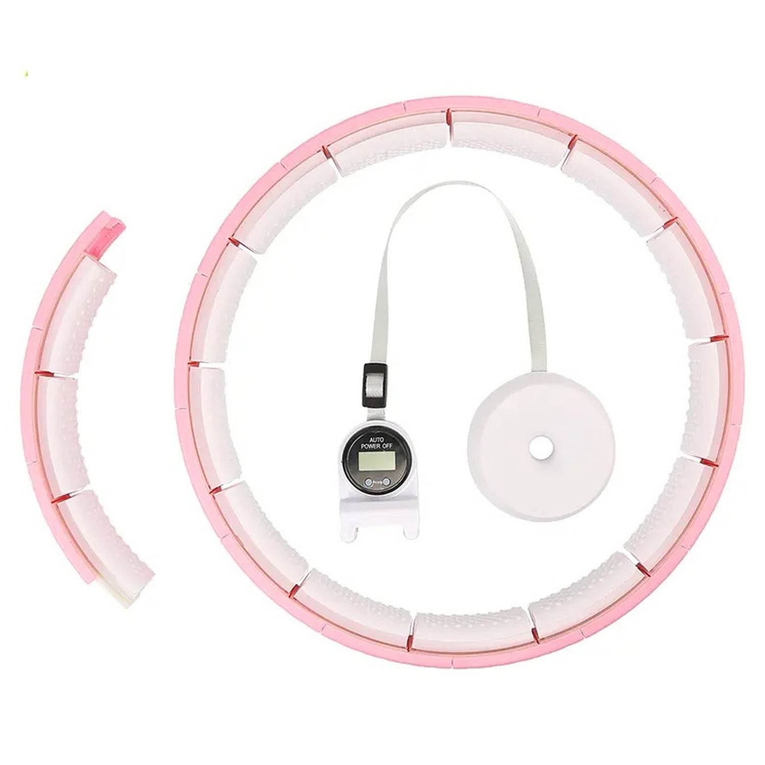 Fitness Adjustable Detachable Fitness Hula Hoop Ring Smart Round Count & Weight Loss Gym Equipment Exercise Smart Hula Hoops - infinityexculsivestore.com