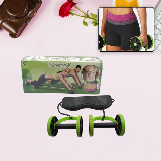 Professional Fitness Imported Ab Builder Ab Care Xtreme Fitness Resistance Exerciser Resistance Tube Ab Slimmer Rope Exerciser Body Building Home Gym Trainer for Both Men & Women (1 Pc) - infinityexculsivestore.com