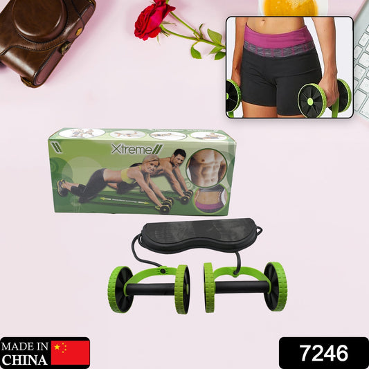 Professional Fitness Imported Ab Builder Ab Care Xtreme Fitness Resistance Exerciser Resistance Tube Ab Slimmer Rope Exerciser Body Building Home Gym Trainer for Both Men & Women (1 Pc) - infinityexculsivestore.com