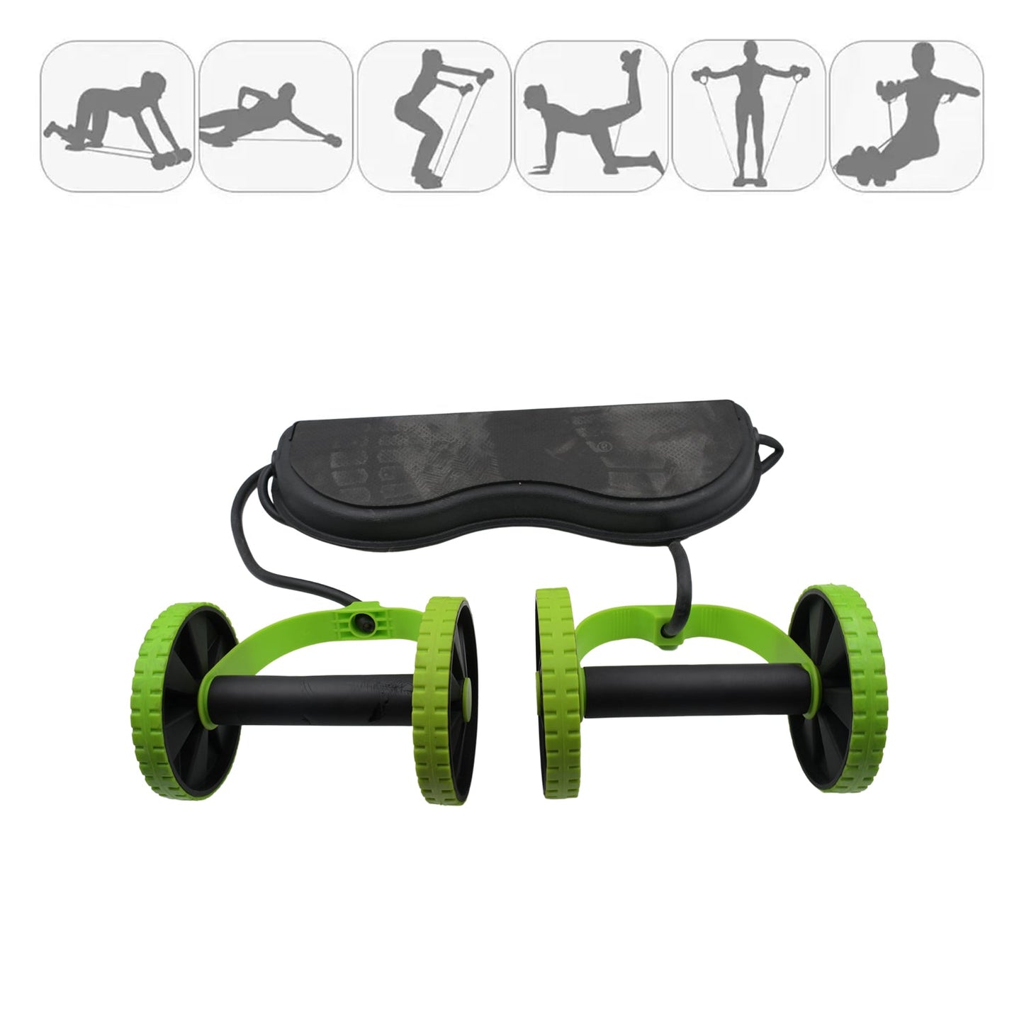 Professional Fitness Imported Ab Builder Ab Care Xtreme Fitness Resistance Exerciser Resistance Tube Ab Slimmer Rope Exerciser Body Building Home Gym Trainer for Both Men & Women (1 Pc) - infinityexculsivestore.com