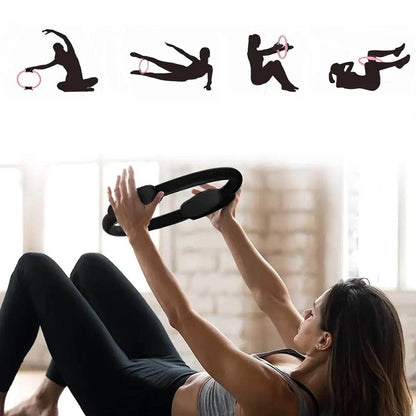 Fitness Ring Workout Yoga Ring Circle Pilates for Woman Fitness Circle Thigh Exercise Pilates Circle Ring Fitness Equipment for Home - infinityexculsivestore.com