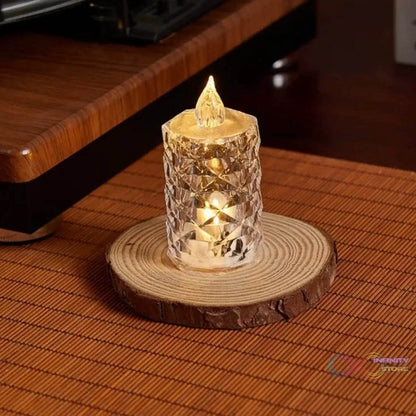 Flameless and Smokeless Decorative Candles LED Tea Light (1 Pc) - infinityexculsivestore.com