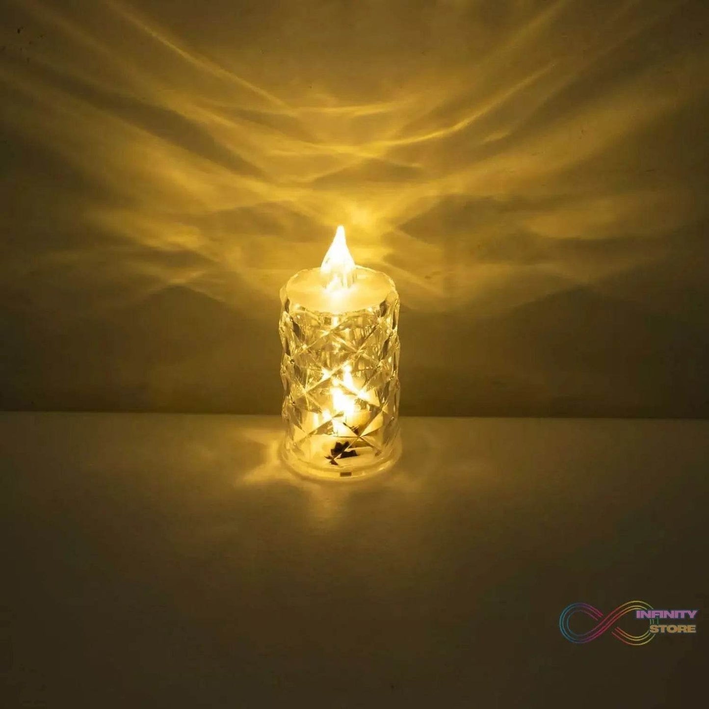 Flameless and Smokeless Decorative Candles LED Tea Light (1 Pc) - infinityexculsivestore.com