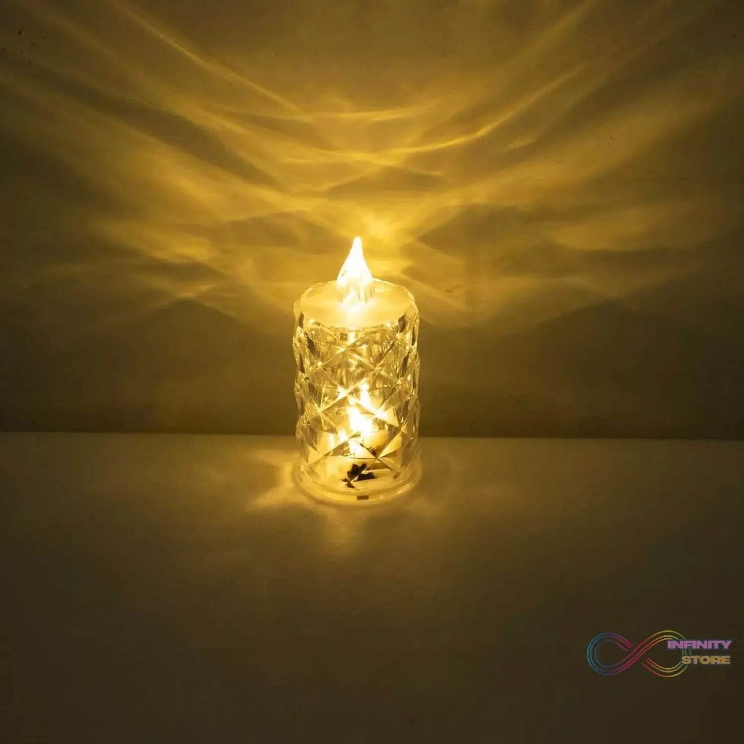 Flameless and Smokeless Decorative Candles LED Tea Light (1 Pc) - infinityexculsivestore.com