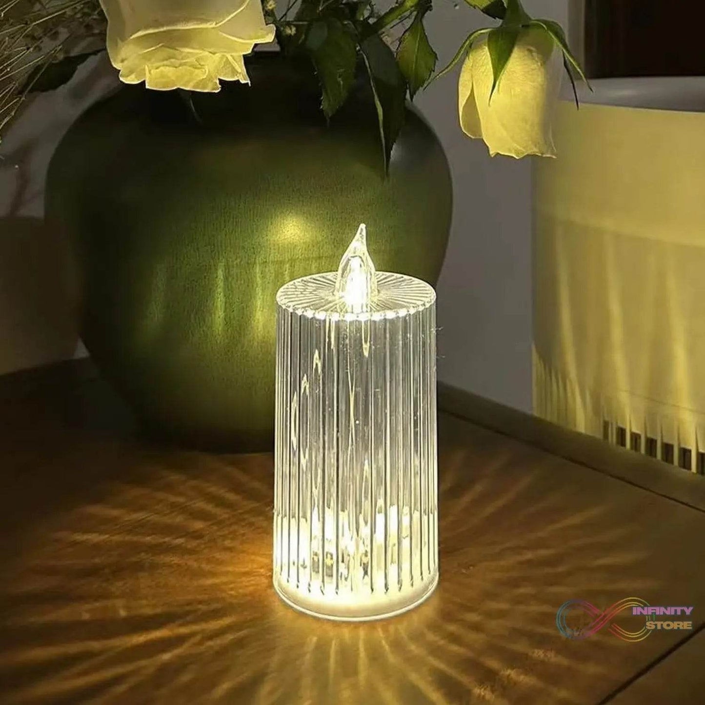 Flameless and Smokeless Decorative Candles LED Tea Light (1 Pc) - infinityexculsivestore.com